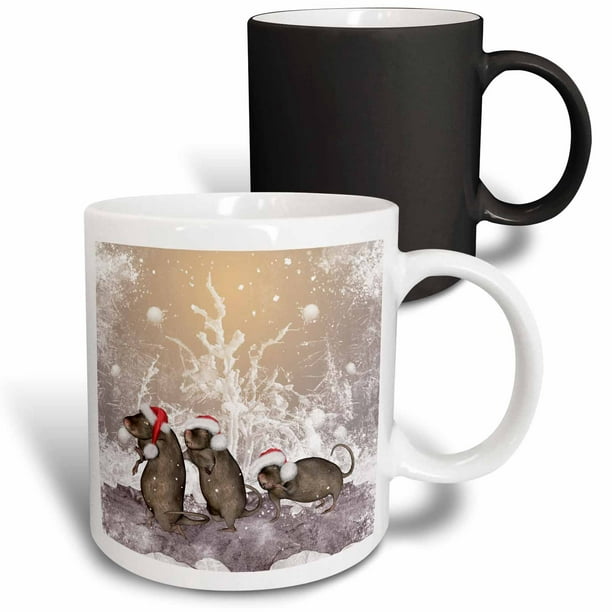 Magical Christmas Penguins Design Mug Boxed